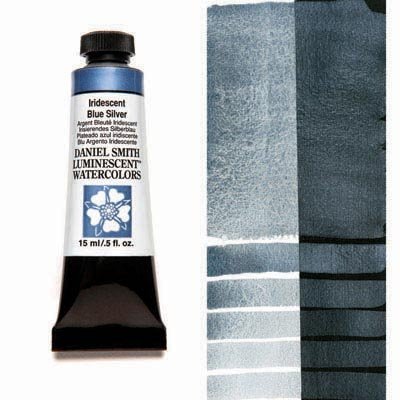 Daniel Smith Watercolour 15ml Iridescent Blue Silver - theartshop.com.au