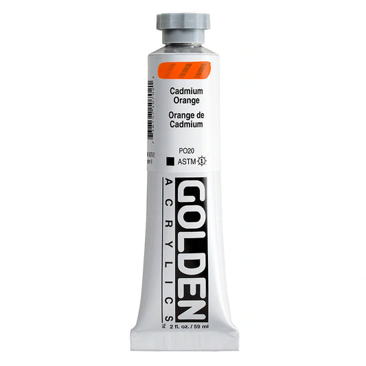 Golden Heavy Body Acrylic 59ml Series 8 Cadmium Orange