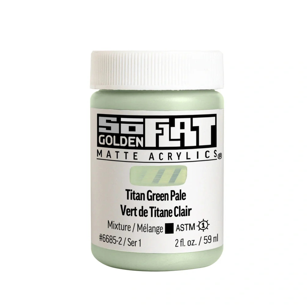 Golden SoFlat 59ml Series 1 Titan Green Pale