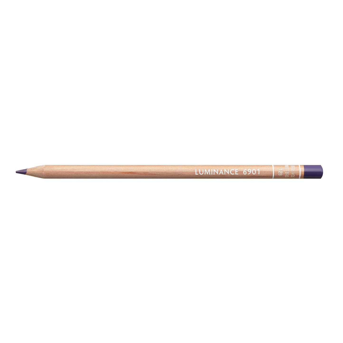 Caran d'Ache Luminance Pencil 129 Violet Brown
