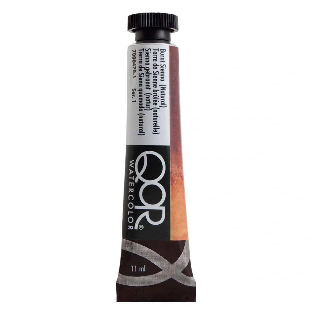 Qor Modern Watercolor 11ml Series 1 Burnt Sienna (Natural)