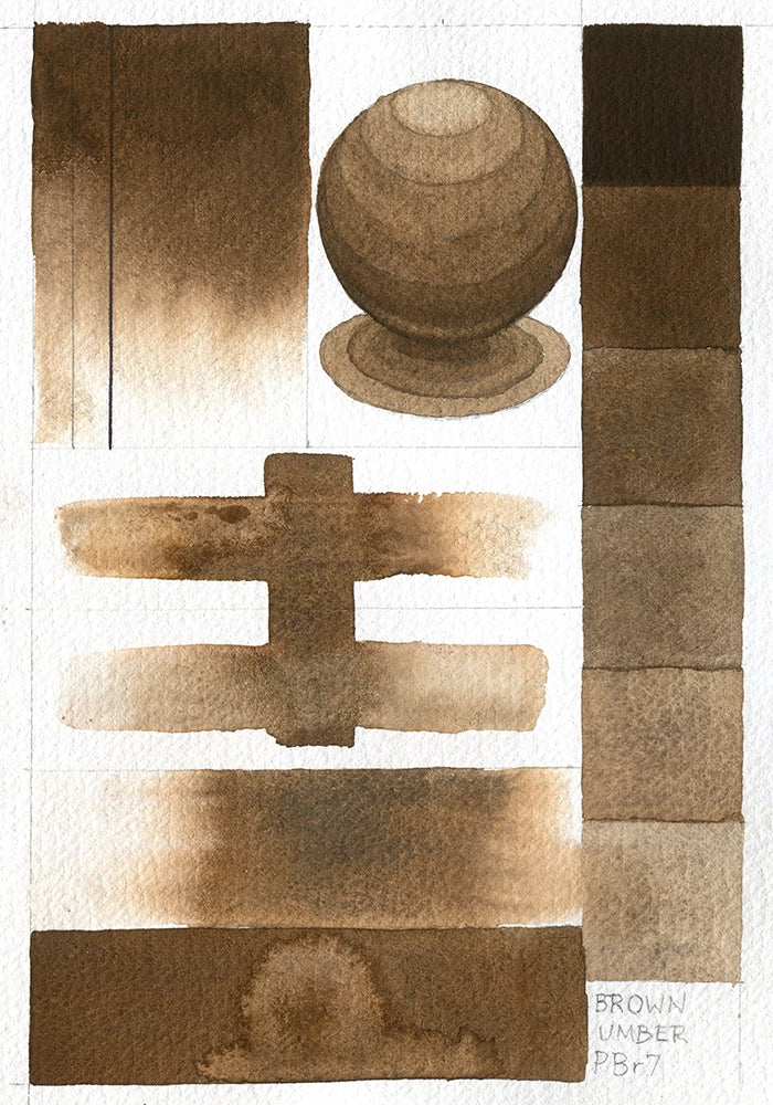 Qor Modern Watercolor 11ml Series 1 Brown Umber (Natural)