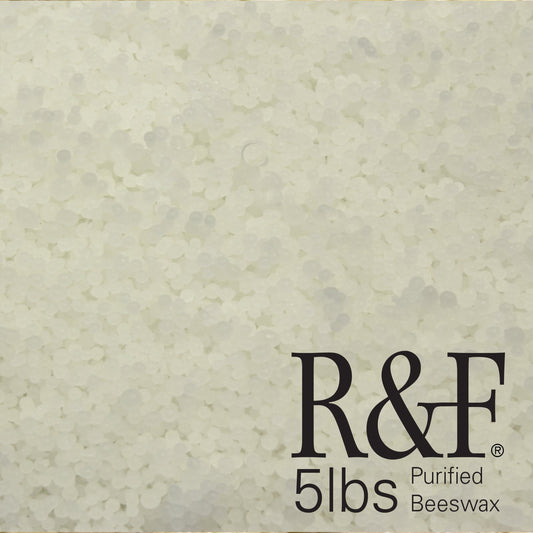 R&F Encaustic White Beeswax 5lb 2.27kg