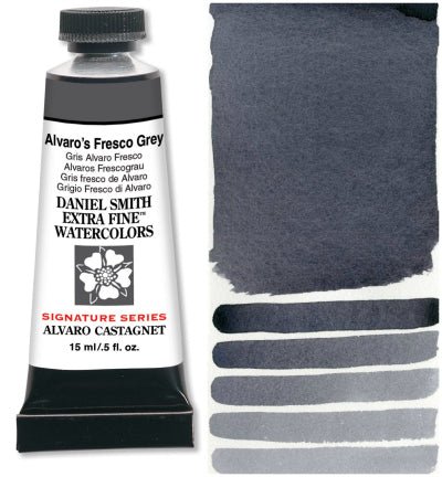 Daniel Smith Watercolour 15ml Alvaro's Fresco Grey - theartshop.com.au