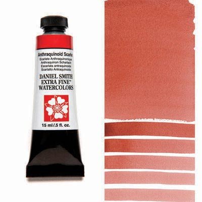Daniel Smith Watercolour 15ml Antraquinoid Scarlet - theartshop.com.au
