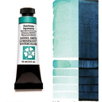 Daniel Smith Watercolour 15ml Duochrome Aquamarine - theartshop.com.au
