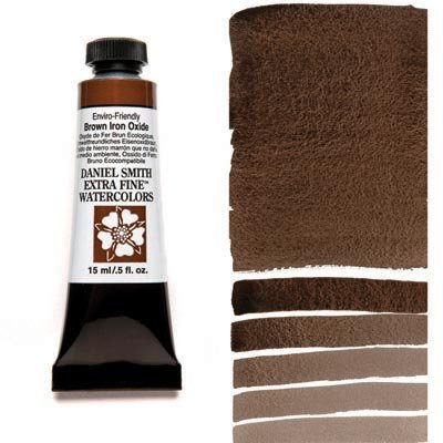 Daniel Smith Watercolour 15ml Enviro-Friendly Brown Ironx Oxide - theartshop.com.au