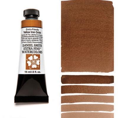 Daniel Smith Watercolour 15ml Enviro-Friendly Yellow Iron Oxide - theartshop.com.au