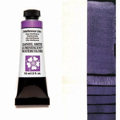 Daniel Smith Watercolour 15ml Interference Lilac - theartshop.com.au