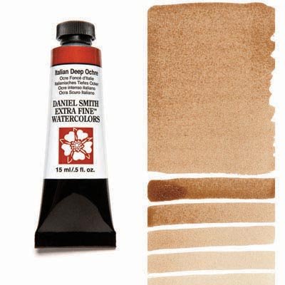 Daniel Smith Watercolour 15ml Italian Deep Ochre - theartshop.com.au