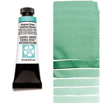 Daniel Smith Watercolour 15ml Kingman Green Turquoise - theartshop.com.au