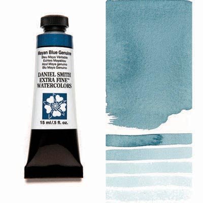 Daniel Smith Watercolour 15ml Mayan Blue Genuine - theartshop.com.au