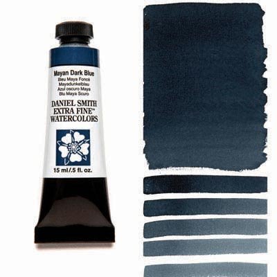 Daniel Smith Watercolour 15ml Mayan Dark Blue - theartshop.com.au