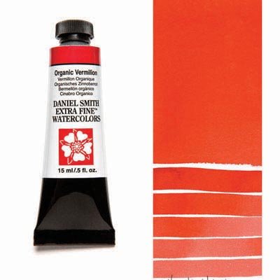 Daniel Smith Watercolour 15ml Organic Vermilion - theartshop.com.au