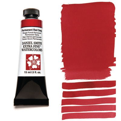 Daniel Smith Watercolour 15ml Permanent Red Deep - theartshop.com.au