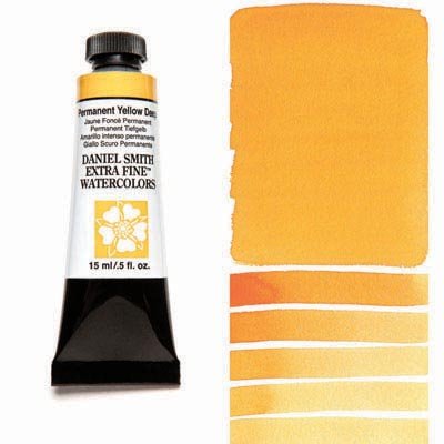 Daniel Smith Watercolour 15ml Permanent Yellow Deep - theartshop.com.au