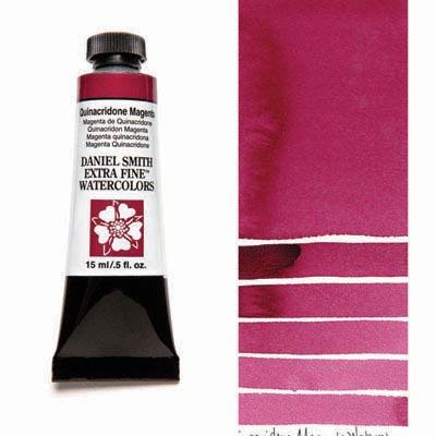 Daniel Smith Watercolour 15ml Quinacridone Magenta - theartshop.com.au