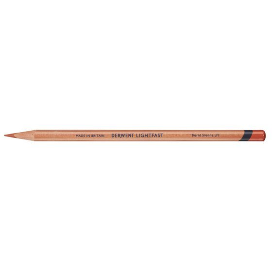 Derwent Lightfast 77 Burnt Sienna - theartshop.com.au