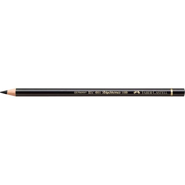 Faber Polychromos Pencil 199 Black - theartshop.com.au