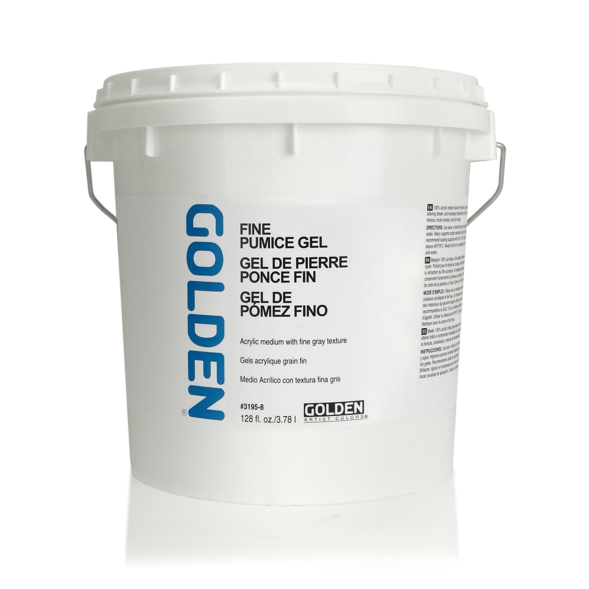 Golden Fine Pumice Gel 3.78L - theartshop.com.au