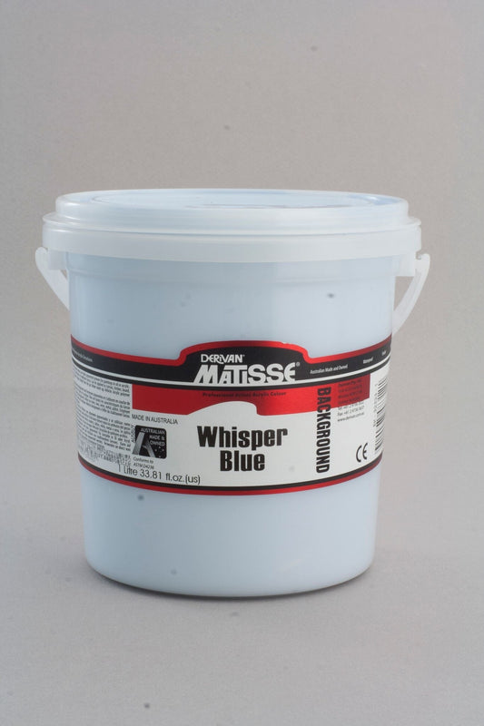 Matisse Background 1 Litre Whisper Blue - theartshop.com.au