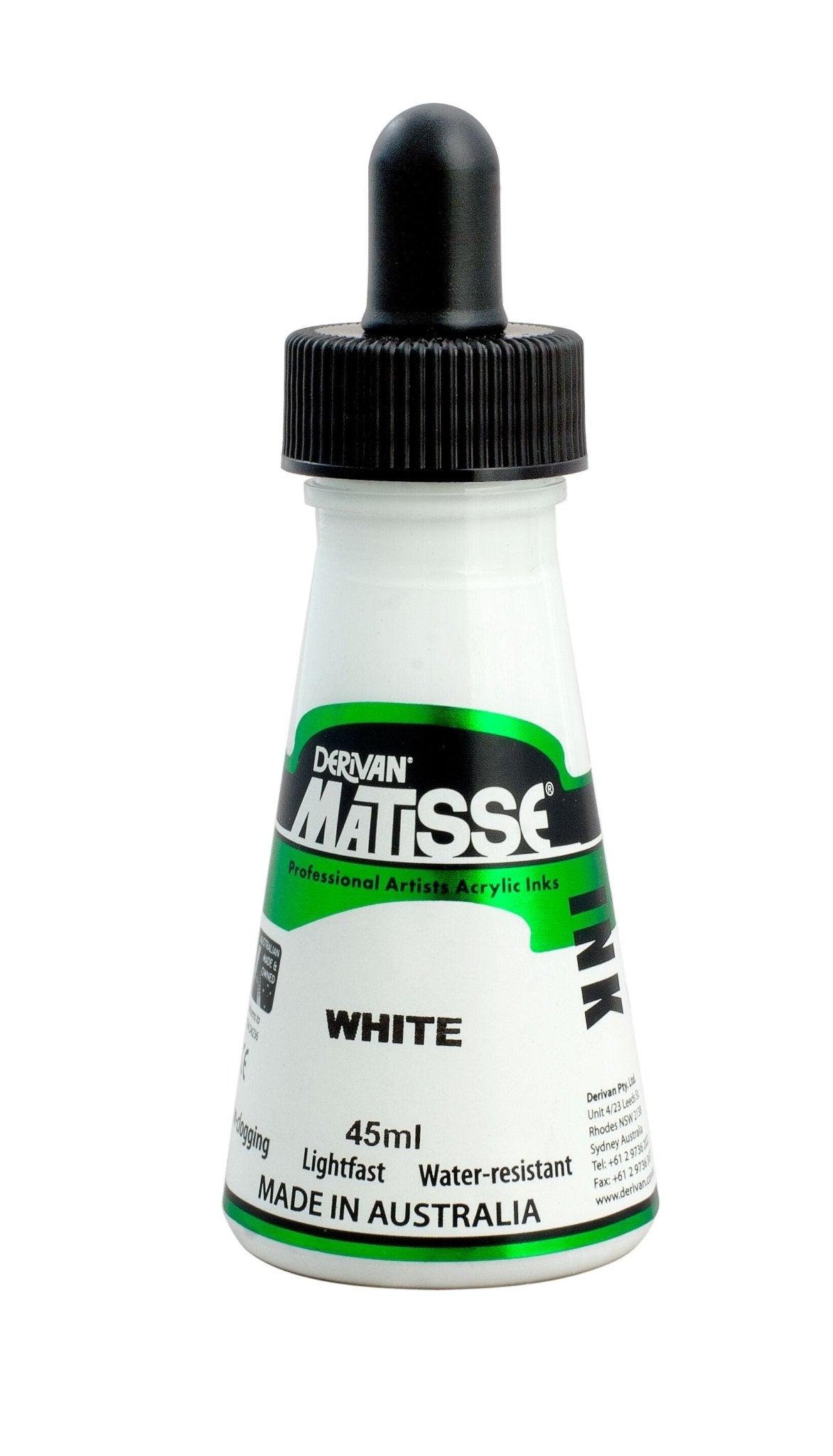 Matisse Ink 45ml White – Bayswater Art Supplies