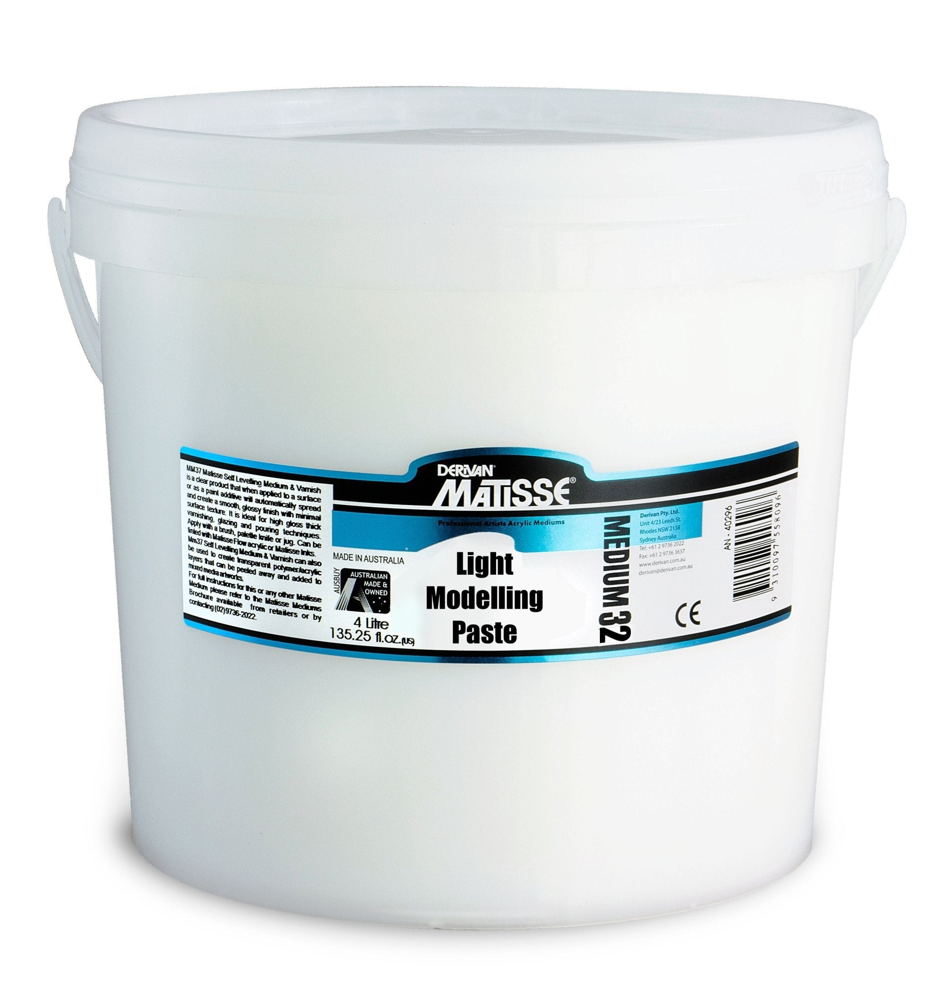 Matisse Light Modelling Paste 4 Litre - theartshop.com.au