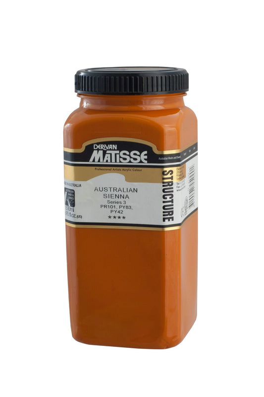 Matisse Structure 500ml Australian Sienna - theartshop.com.au
