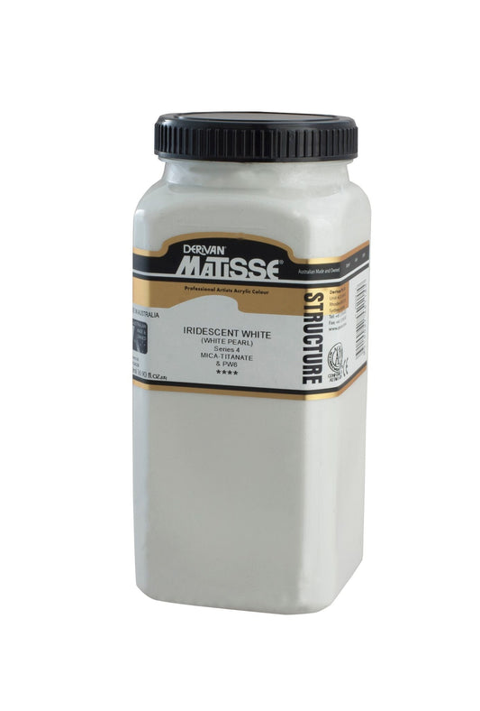 Matisse Structure 500ml Iridescent White - theartshop.com.au