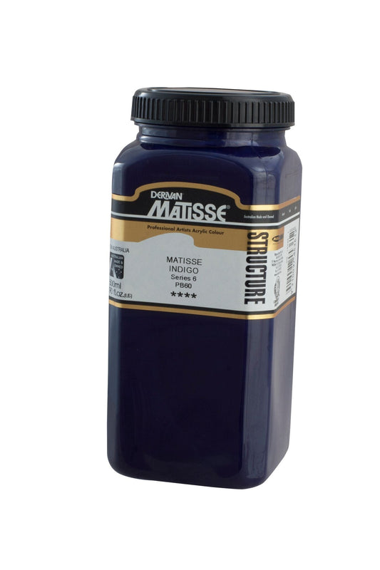 Matisse Structure 500ml Matisse Indigo - theartshop.com.au