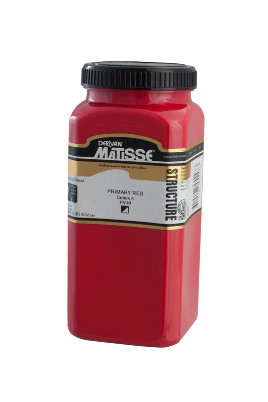 Matisse Structure 500ml Primary Red - theartshop.com.au