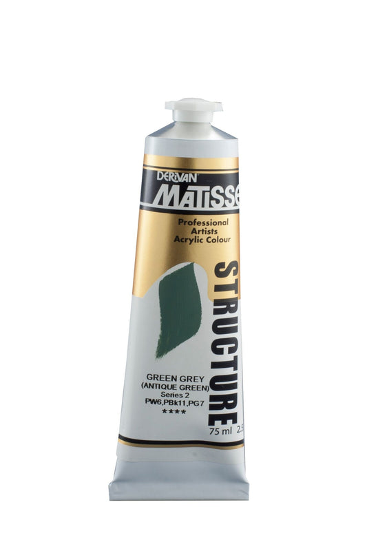 Matisse Structure 75ml Green Grey (Antique Green) - theartshop.com.au