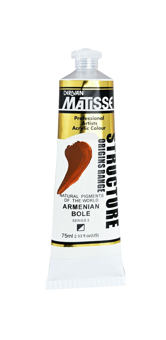 Matisse Structure 75ml Series 3 Armenian Bole - theartshop.com.au