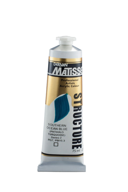 Matisse Structure 75ml Southern Ocean Blue - theartshop.com.au
