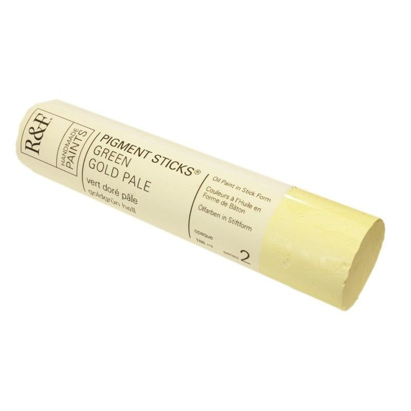 R&F Pigment Stick 188ml Green Gold Pale - theartshop.com.au