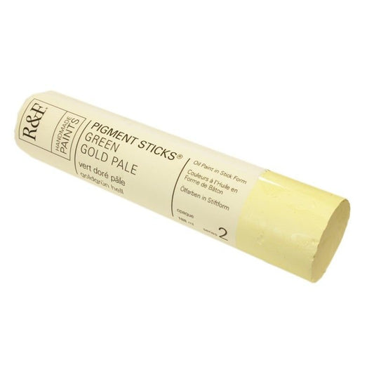 R&F Pigment Stick 188ml Green Gold Pale - theartshop.com.au