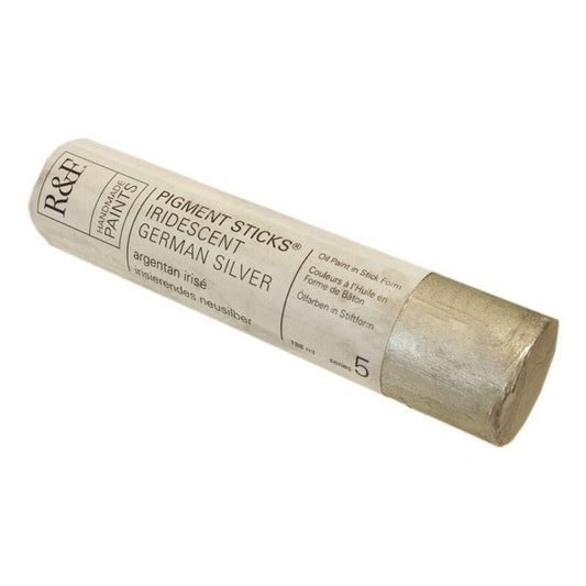 R&F Pigment Stick 188ml Iridescent German Silver - theartshop.com.au