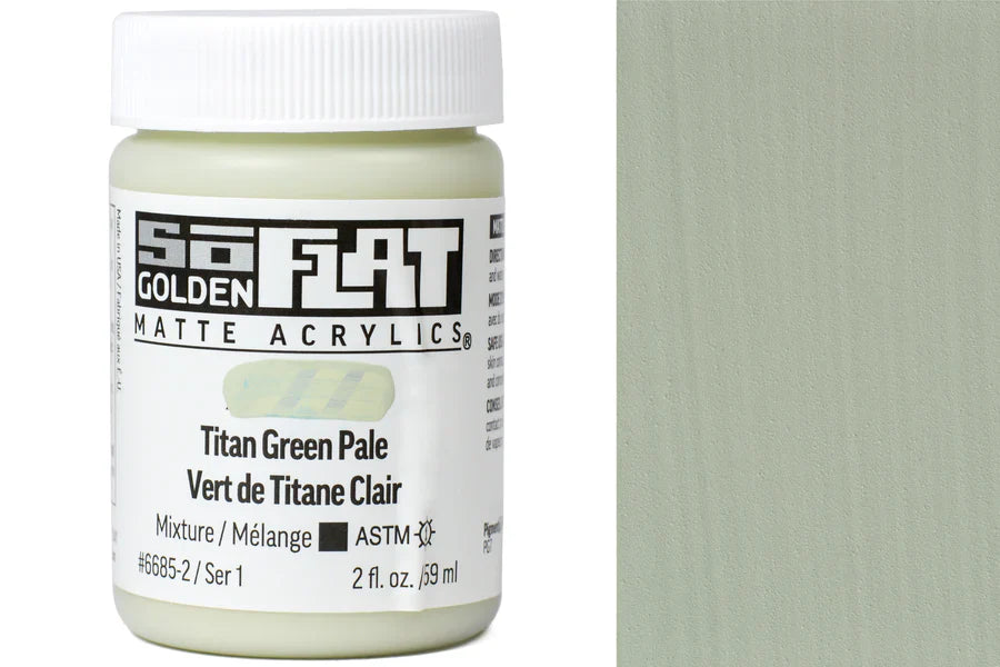Golden SoFlat 59ml Series 1 Titan Green Pale